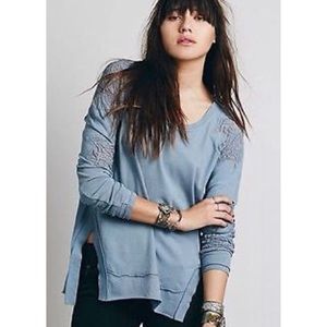 Free People Outer Sunset Grandpa Jersey XS